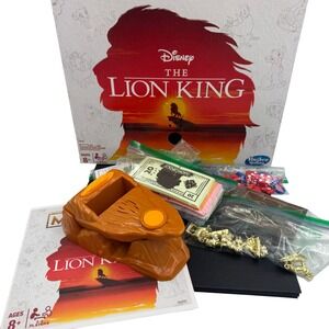 Hasbro Monopoly Disney The Lion King Board Game Pride Rock Music Complete